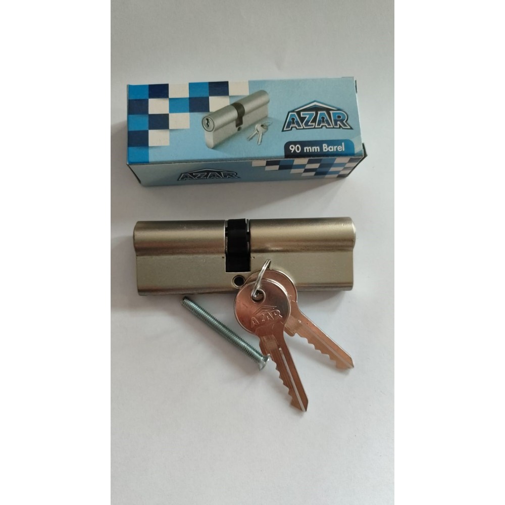 AZAR 90 LIK PVC KAPI KİLİDİ(BAREL) BR90